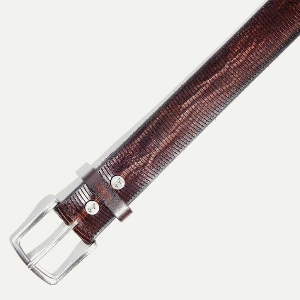Embossed Crescent Belt
