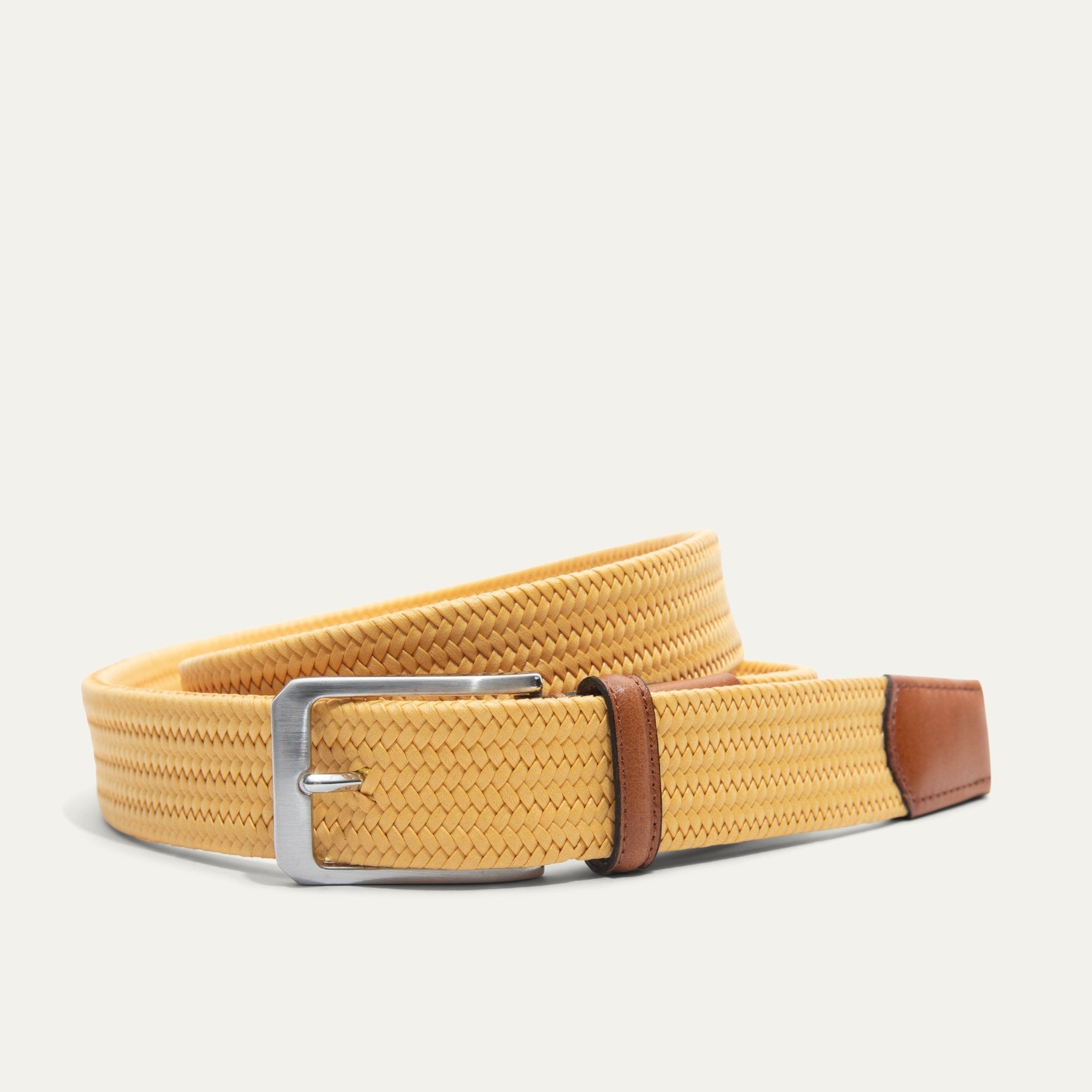 Tubular Italian Stretch Web Belt