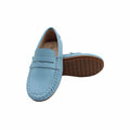 Dusty Blue Leather