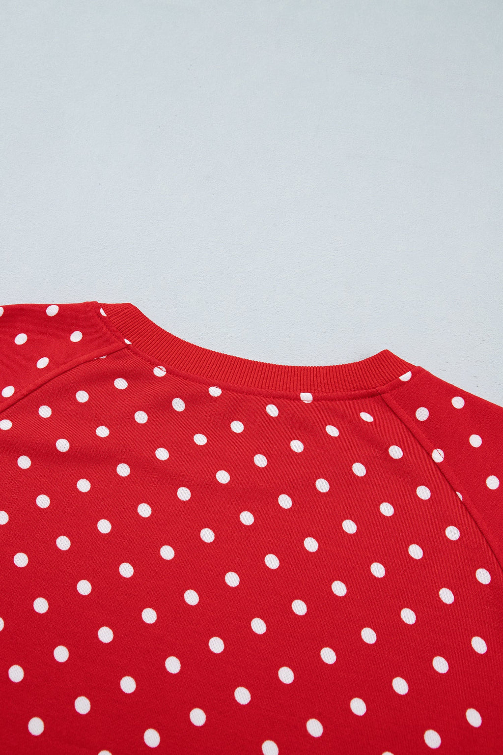 Jane Polka Dot Drawstring Wide Leg Long Sleeve Top Pant Set