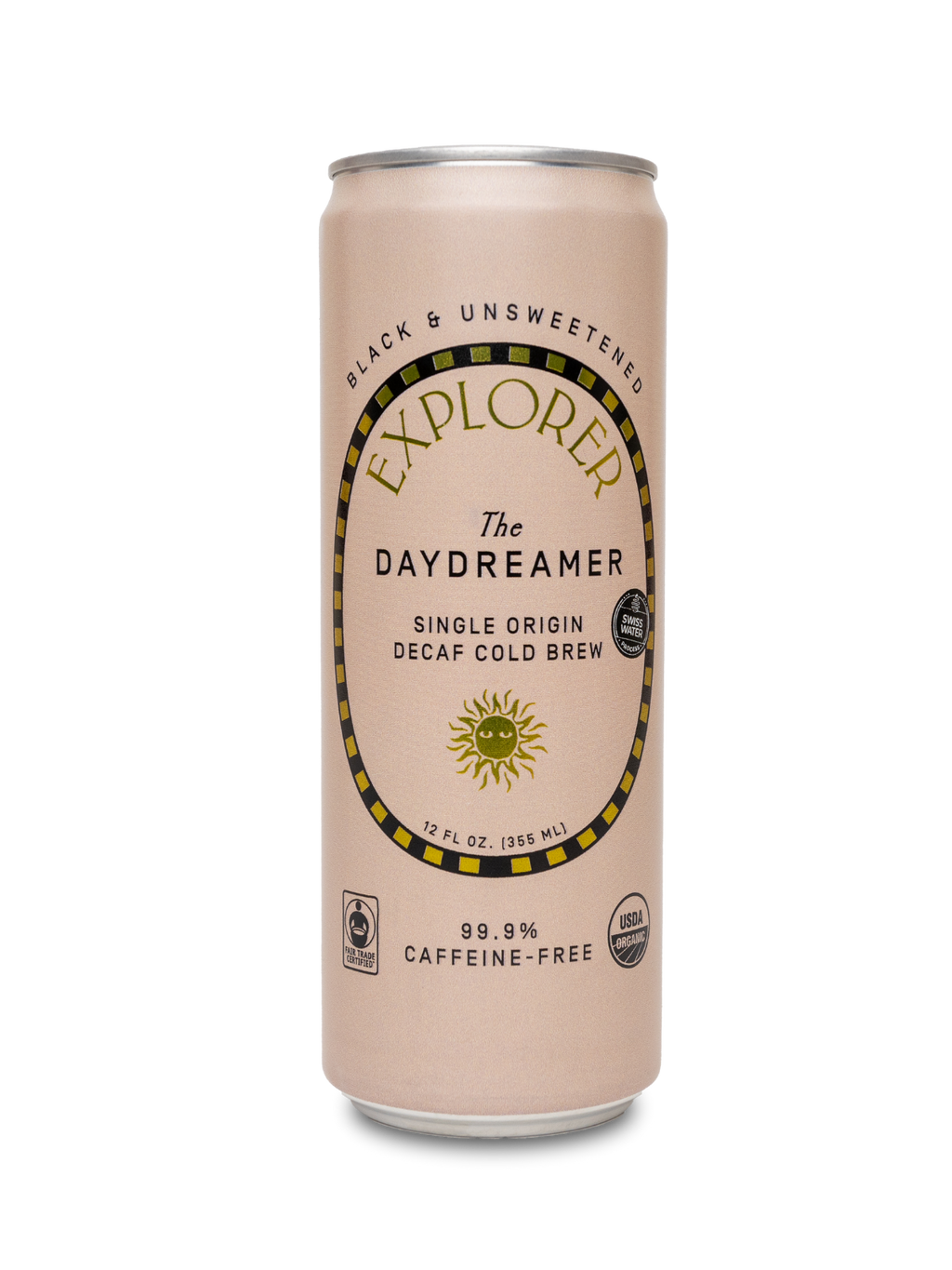 RTD Cold Brew Cans | Choose Your Caffeine Level | Unsweetened 12-Pack