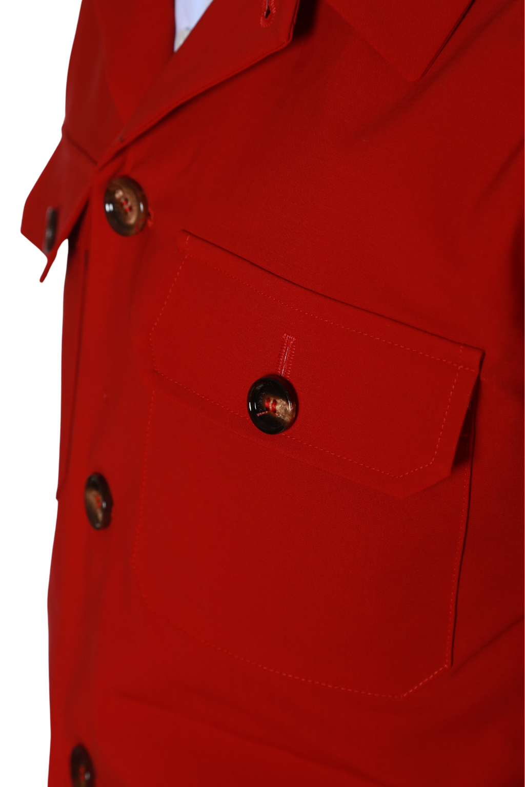 Kired by Kiton Solid Polyester-Wool Jacket