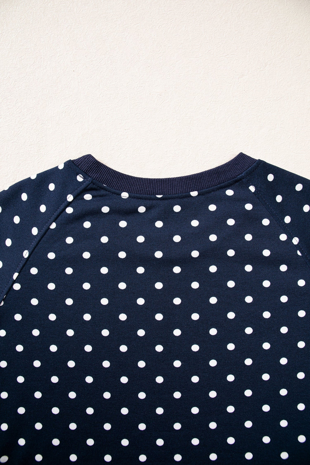 Jane Polka Dot Drawstring Wide Leg Long Sleeve Top Pant Set