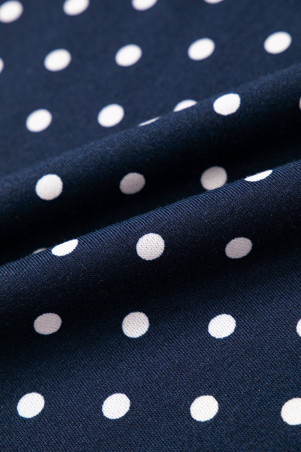Jane Polka Dot Drawstring Wide Leg Long Sleeve Top Pant Set