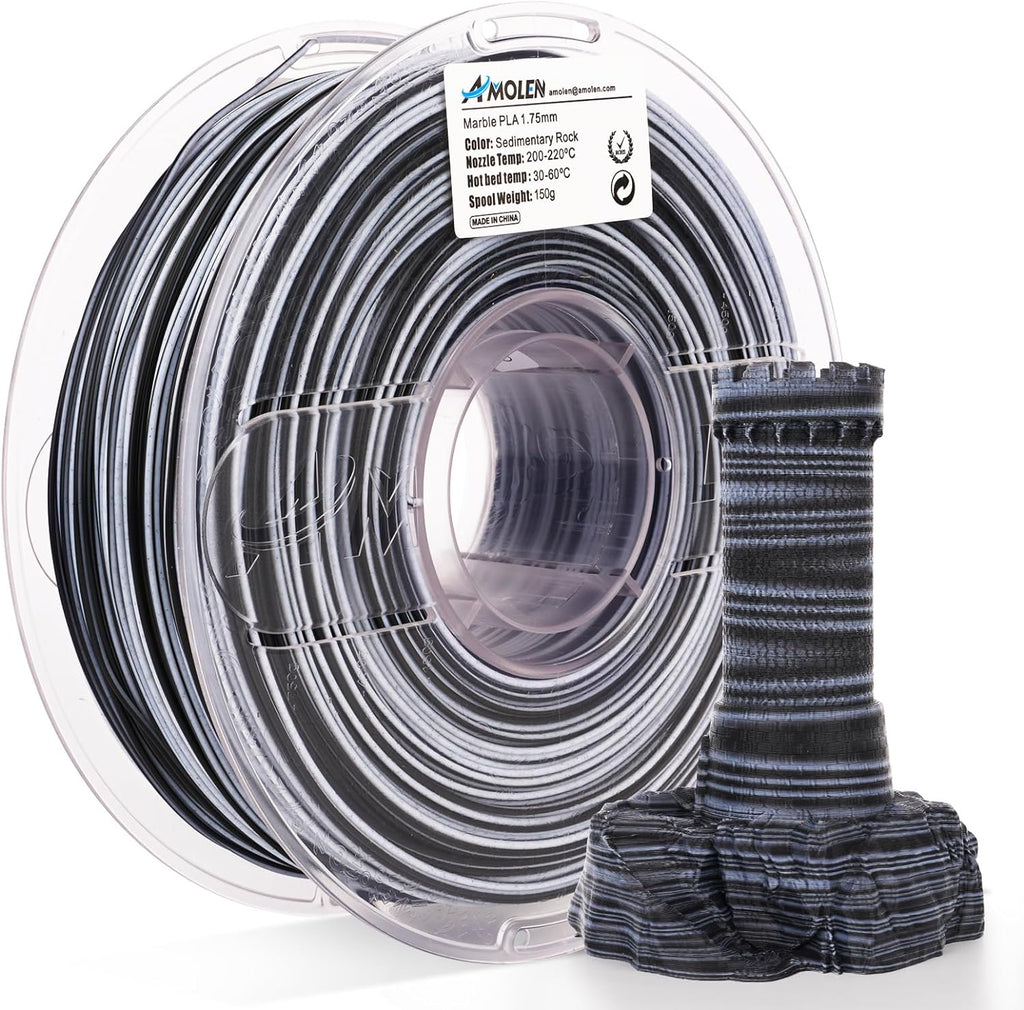 PLA Marble 1.75mm, 1KG/2.2LB
