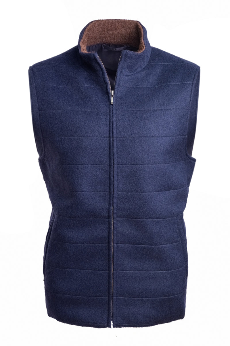 Fiore Di Napoli Alpaca-Wool Vest
