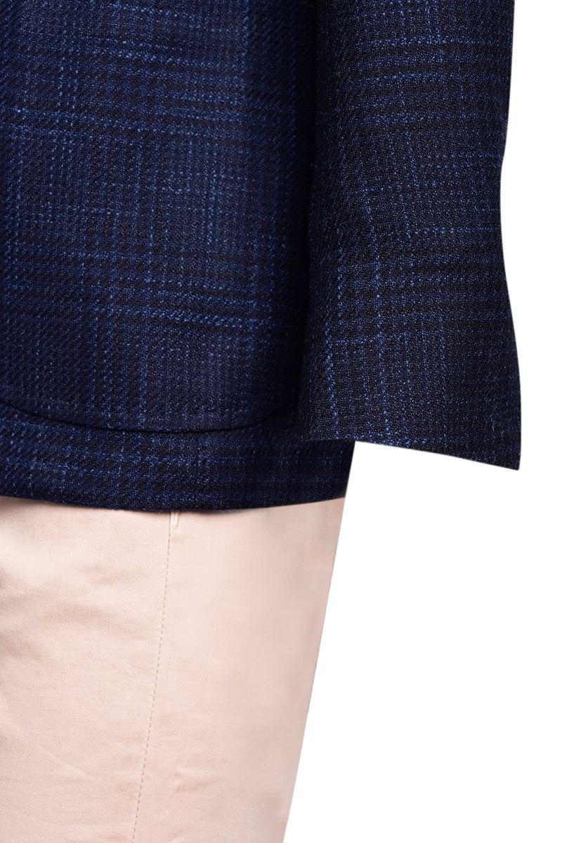 Sartorio Patterned Wool-Silk Sport Jacket