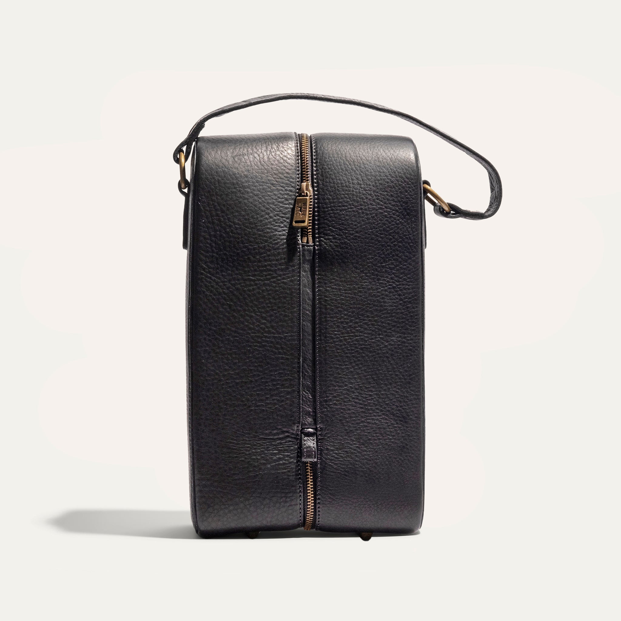 Hard Double Leather Wine Case