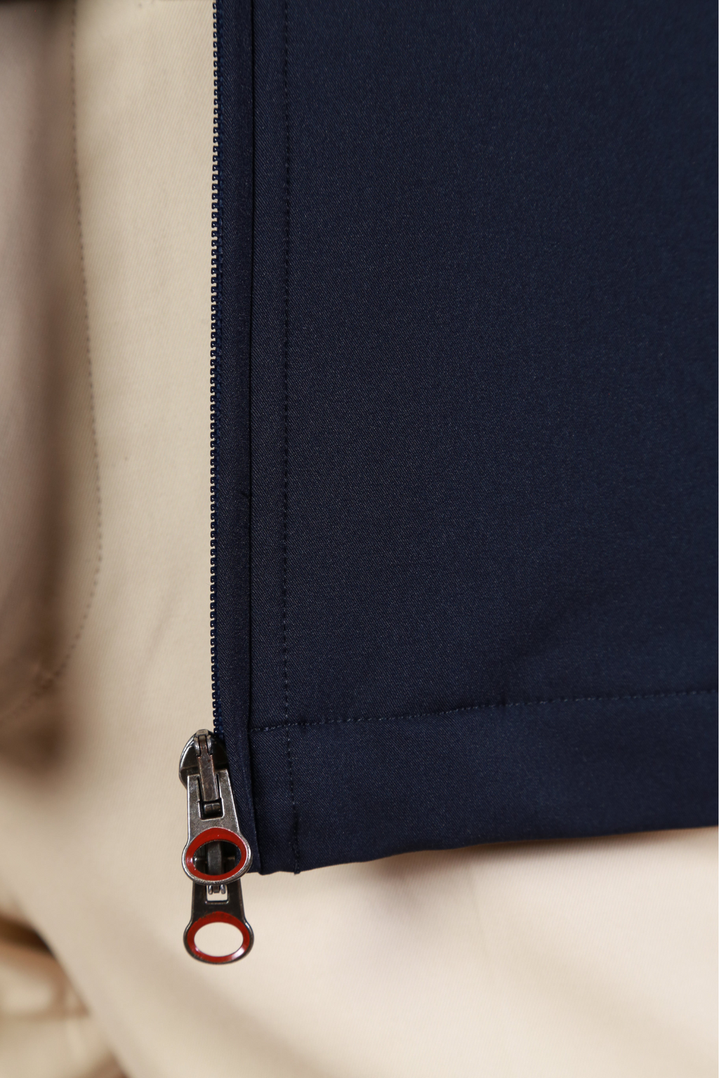 Kired by Kiton Nylon Zip-Up Jacket