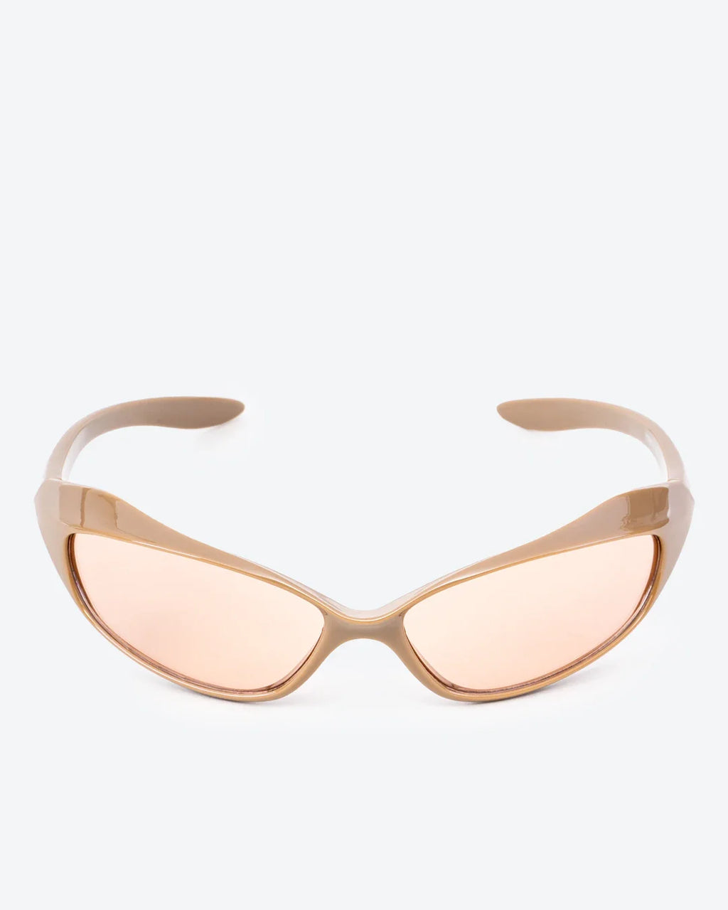 ZANE - Champagne Lenses, Brown Frame