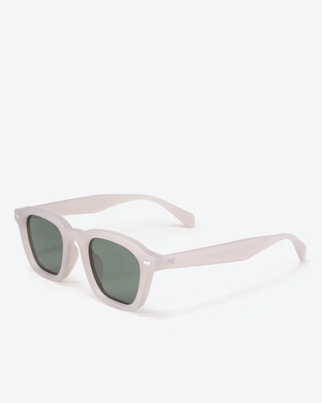 RYDER - Green Lenses, Translucent Gray Frame