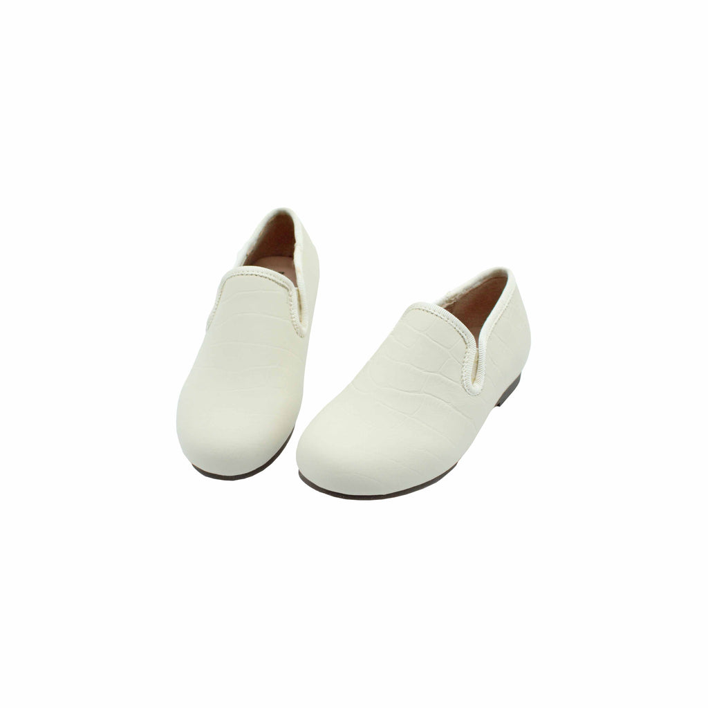 Beige Leather