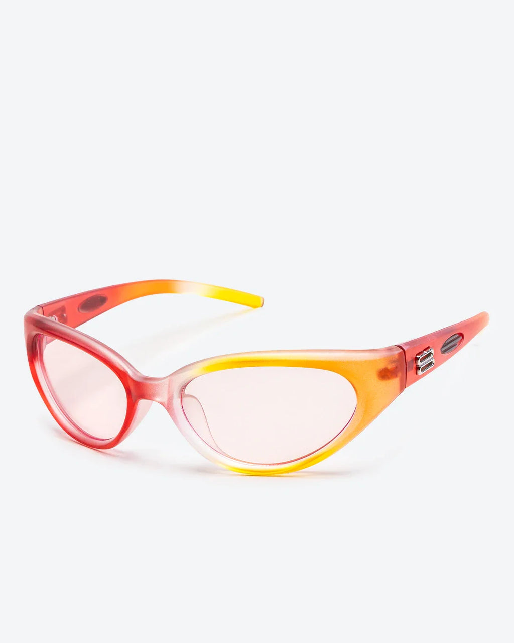 ALLURE - Black Lenses, White Frame