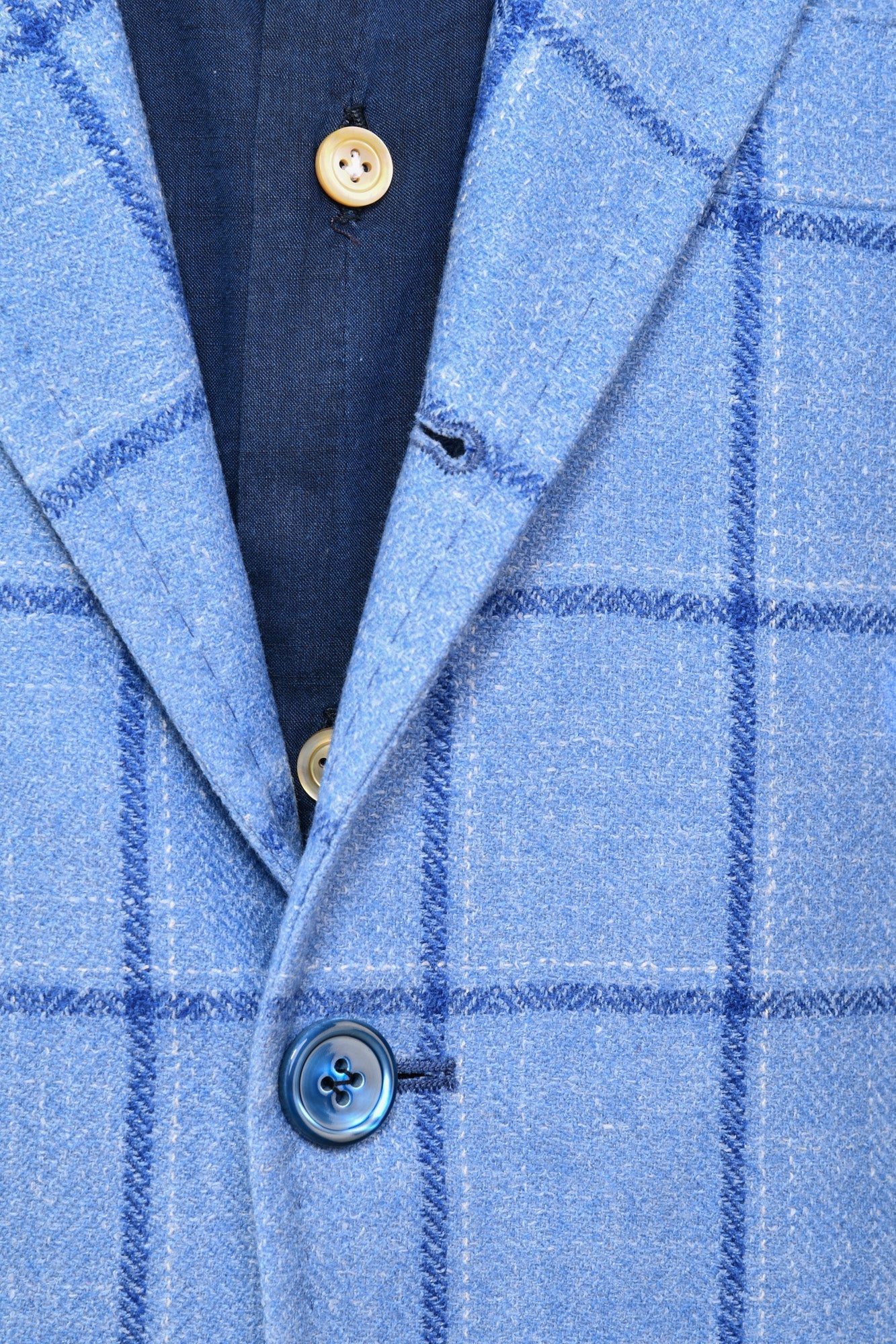 Sartorio Windowpane Virgin Wool-Silk Sport Jacket