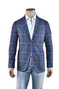 Sartorio Plaid Virgin Wool Sport Jacket