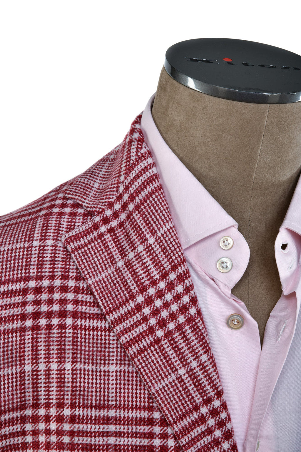 Sartorio Glen Check Plaid Virgin Wool-Silk Sport Jacket