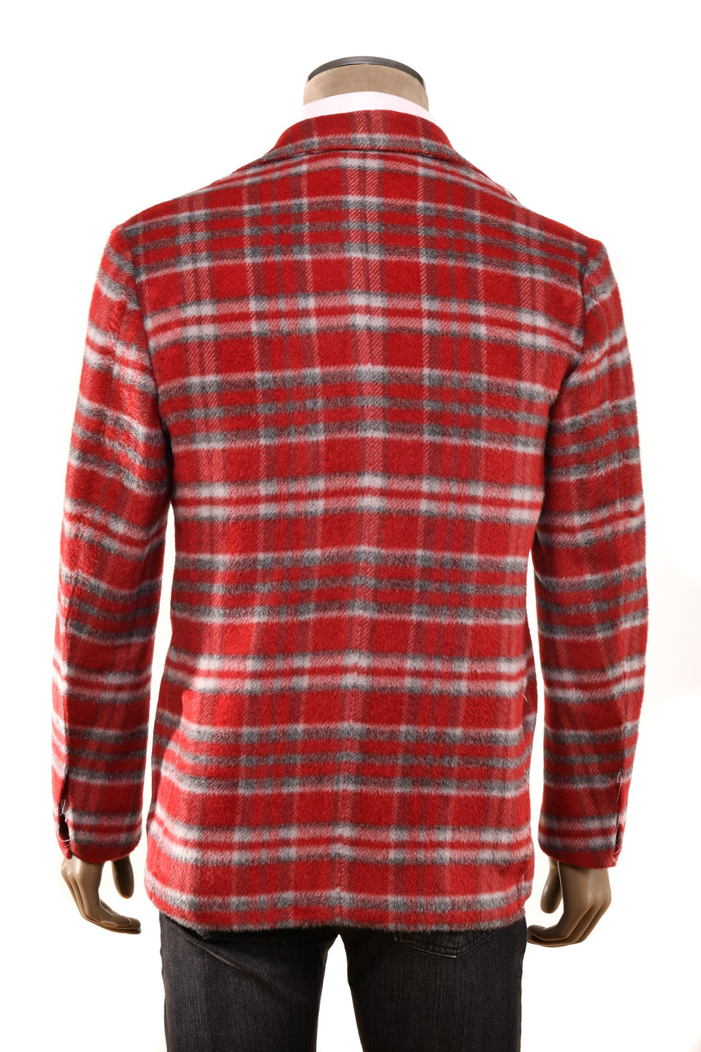 Sartorio Plaid Alpaca-Wool Sport Jacket