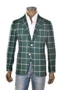 Sartorio Windowpane Virgin Wool-Silk Sport Jacket