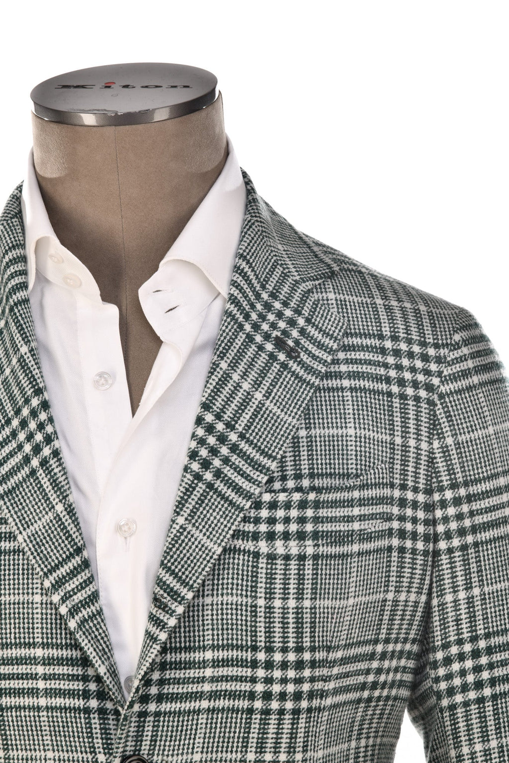 Sartorio Glen Check Plaid Wool-Silk Sport Jacket