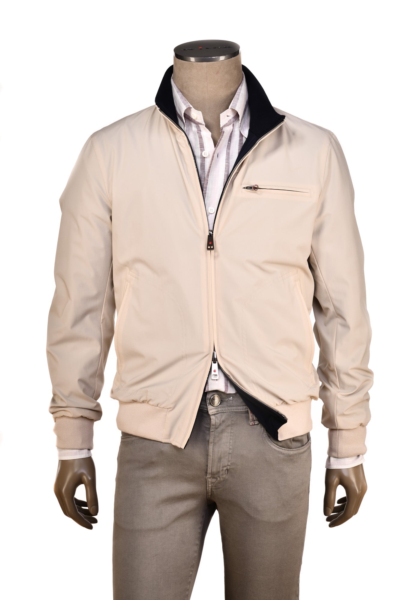 Kired by Kiton Nylon Reversible Jacket