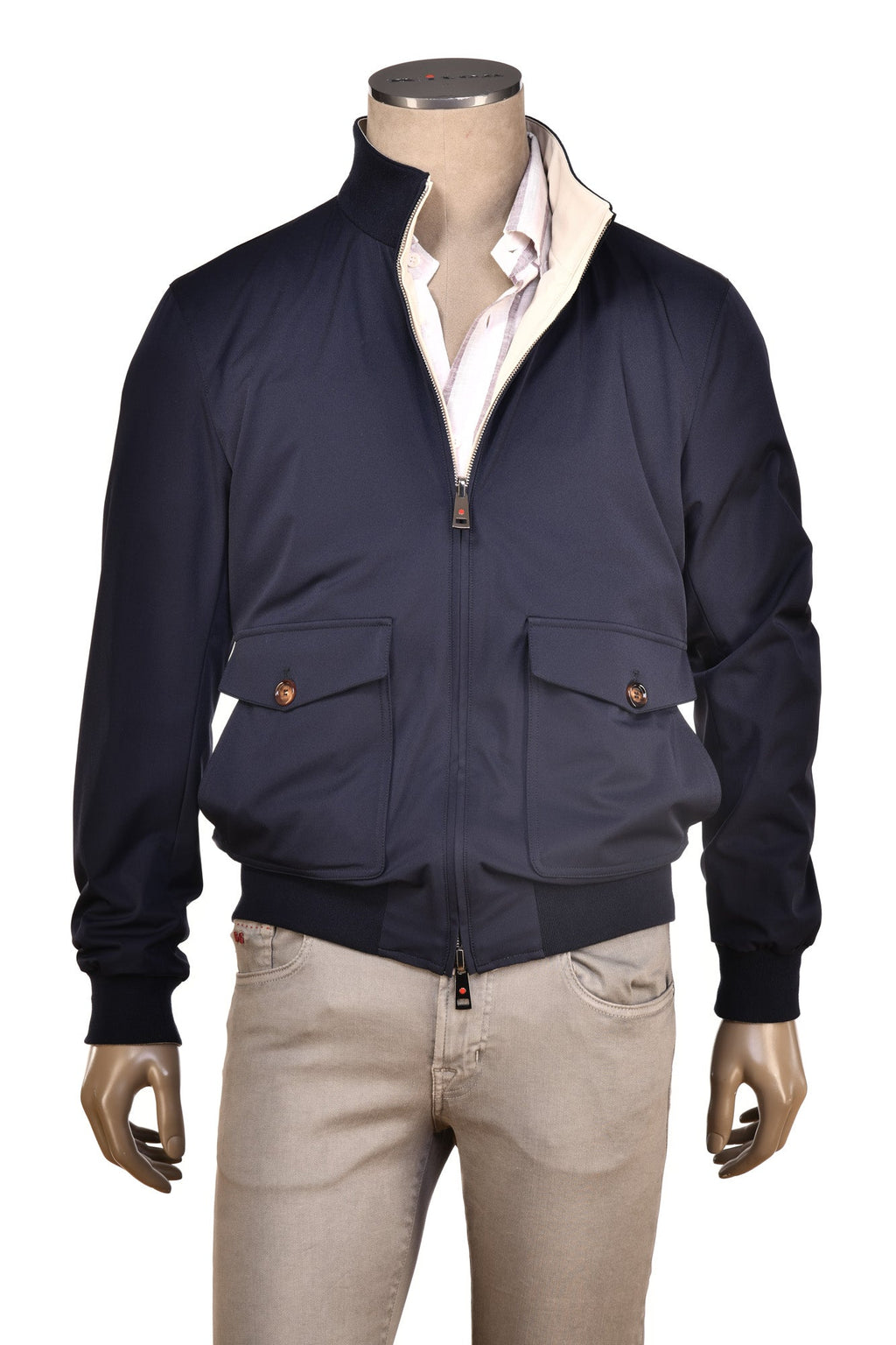 Kired by Kiton Nylon Reversible Jacket
