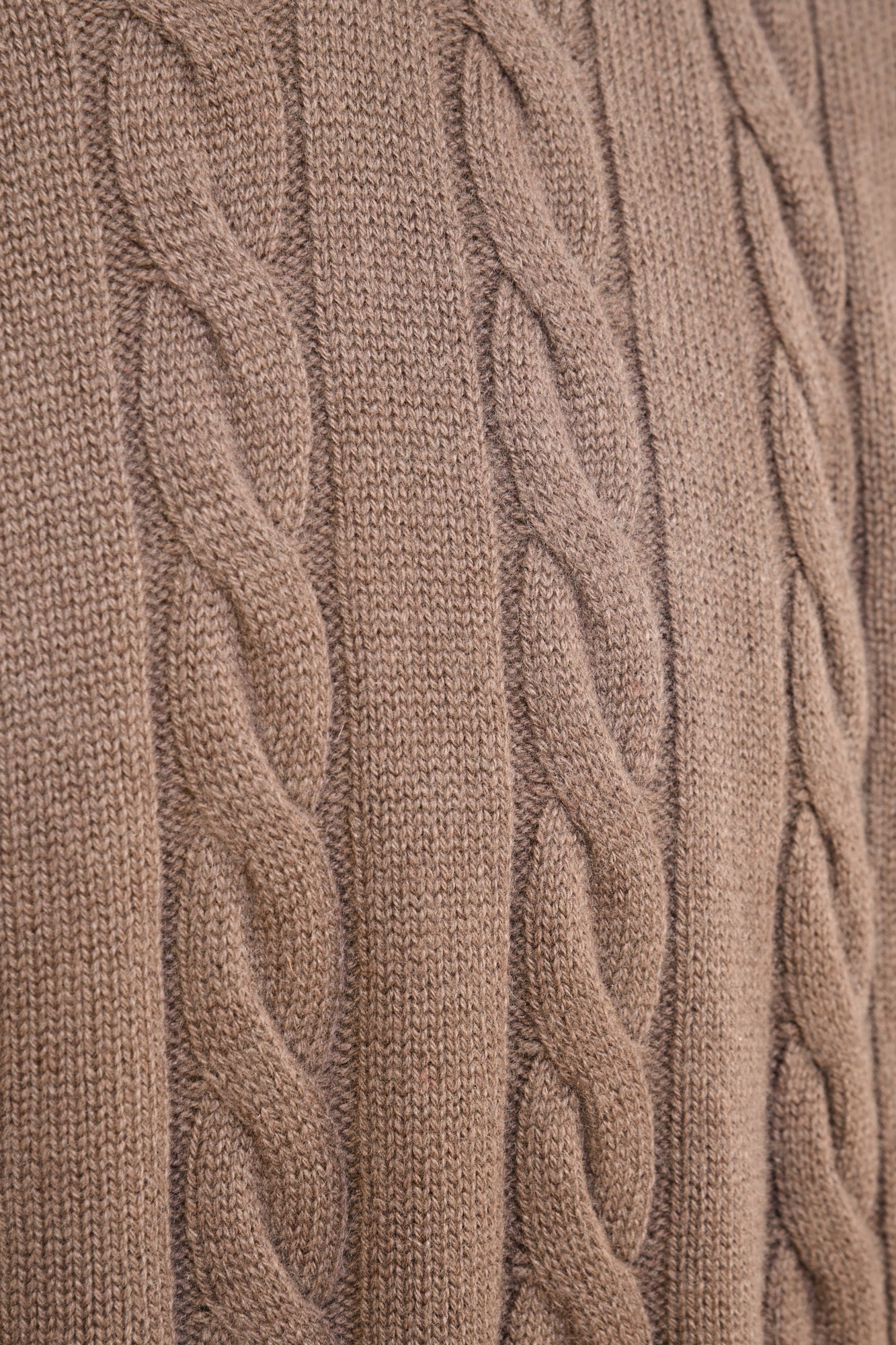 Manrico Cashmere Cable Knit Sweater