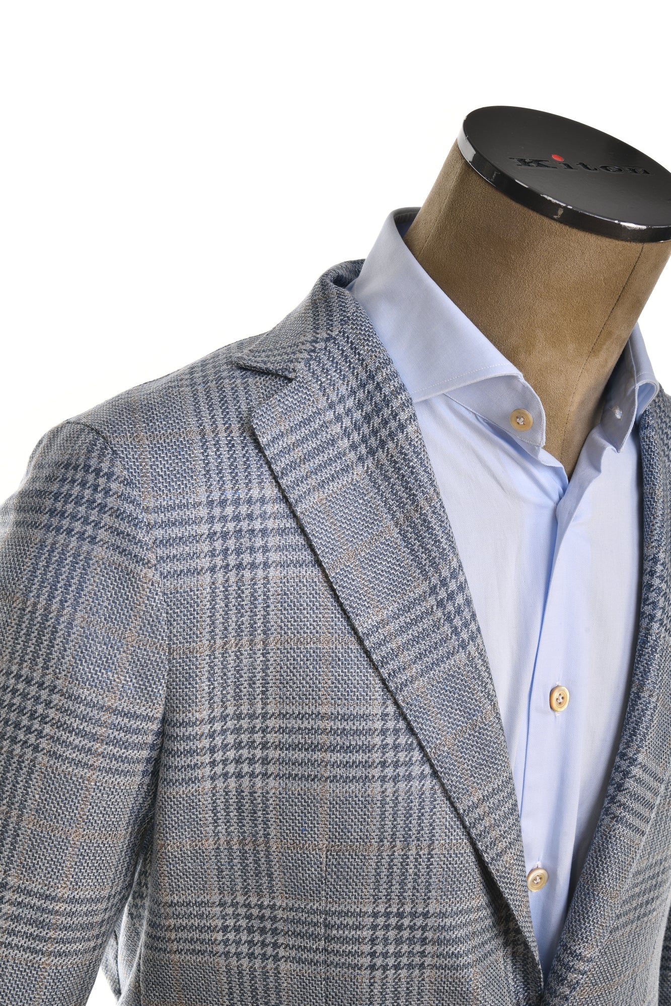Sartorio Prince of Wales Wool-Silk Sport Jacket