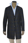 Fiore di Napoli Patterned Wool-Cashmere Overcoat