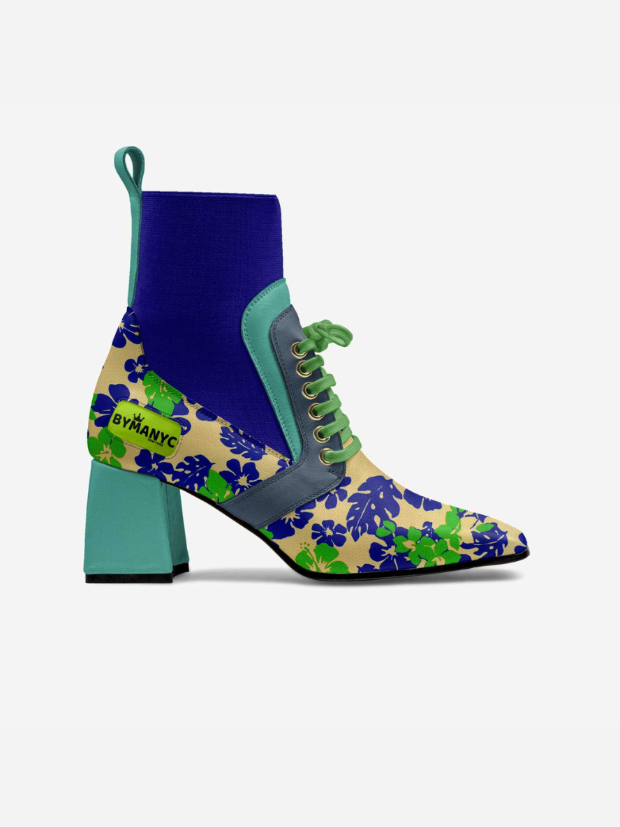 BYMANYC ® NYC Times Square Pulse: Vegan Women's Booties of Intense Luxury