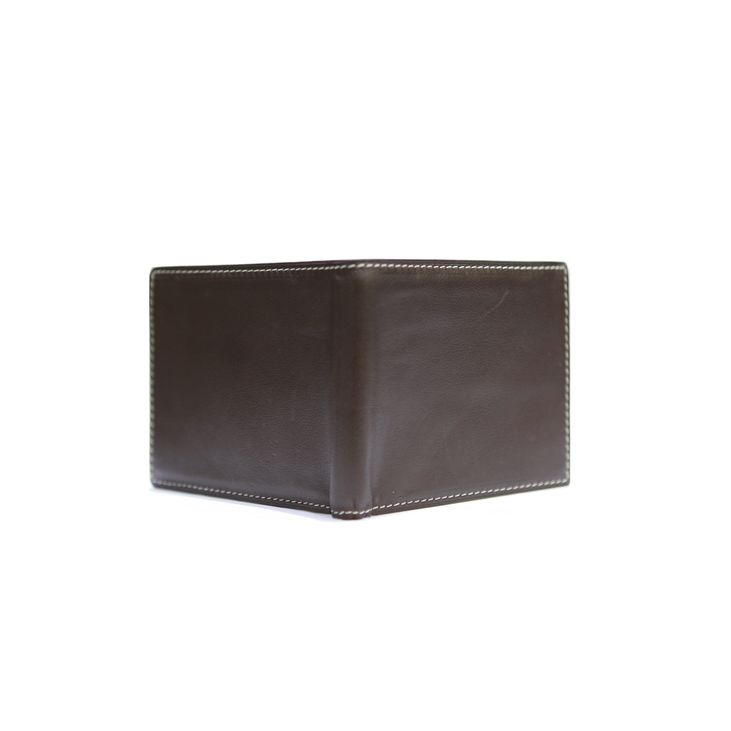 Kiton Bifold Full-Grain Leather Wallet
