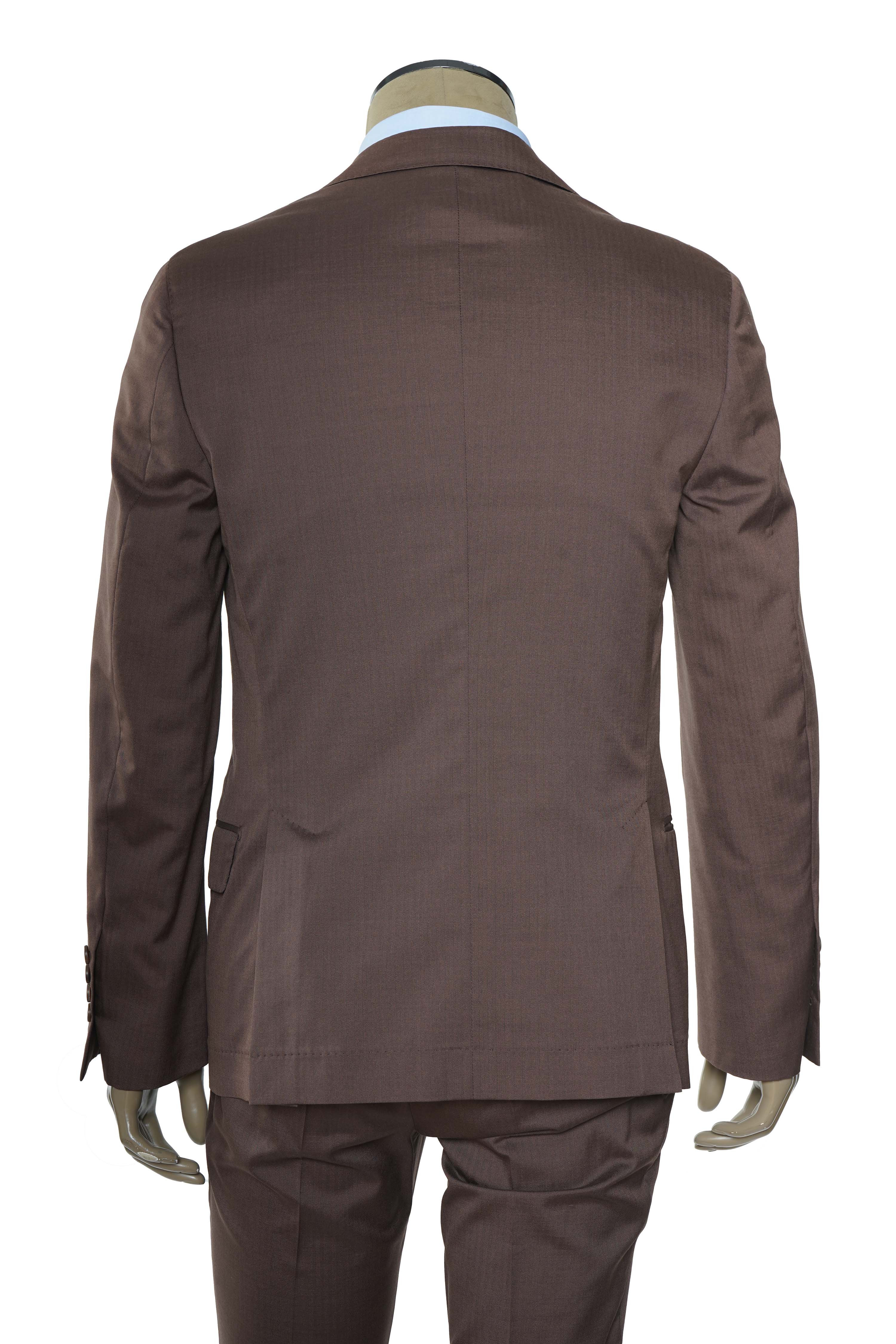 Brunello Cucinelli Pinstripe Cotton-Virgin Wool Suit