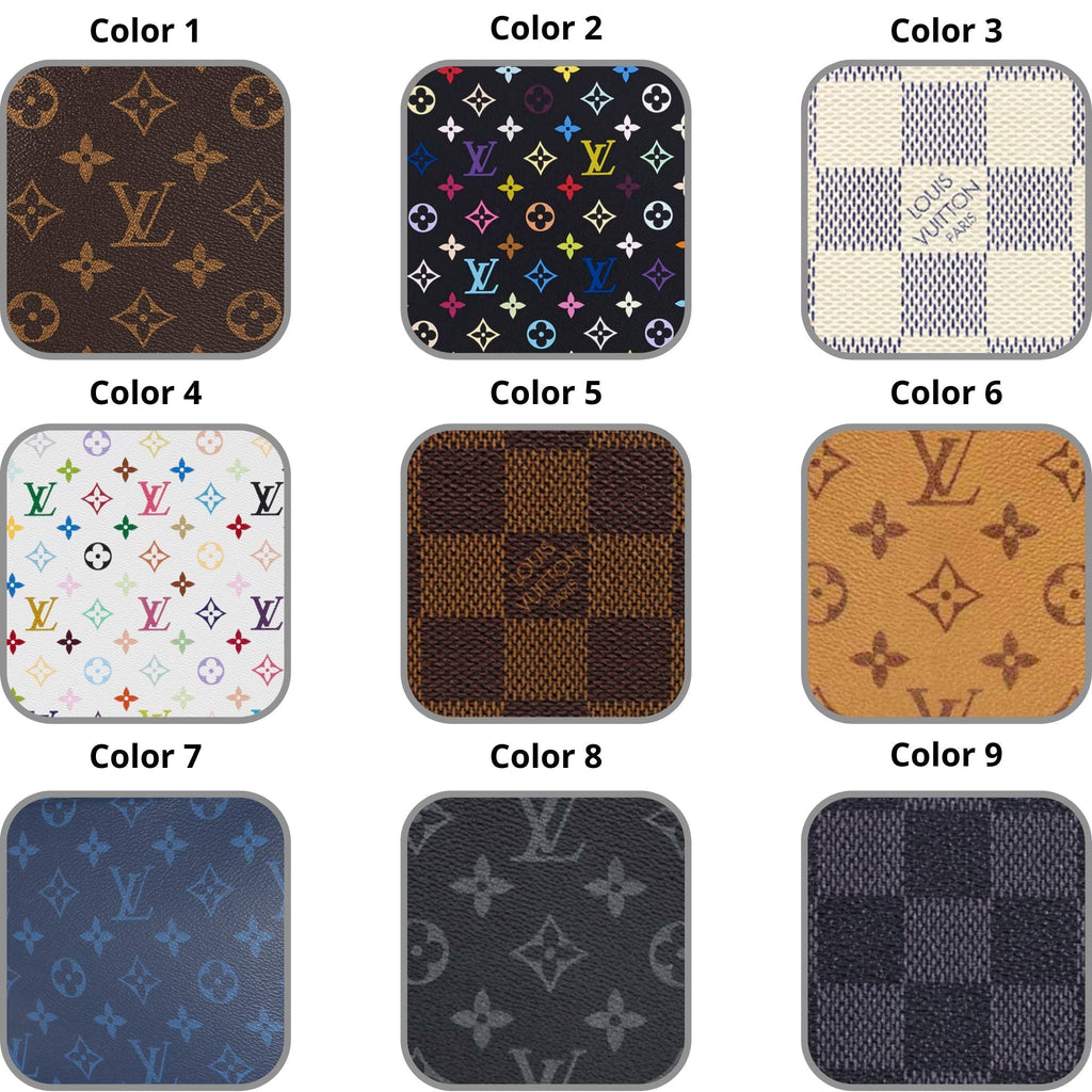 Premium LV Canvas Key Case for Volvo – Handmade from Authentic Upcycled Louis Vuitton