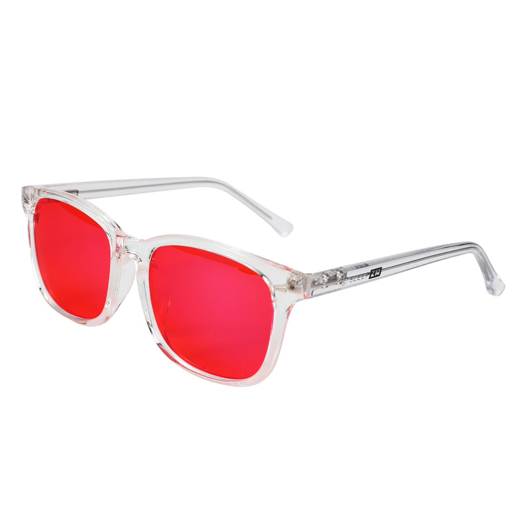 Night-timeMax Wayfarer Blue Light Blocking Glasses - Crystal