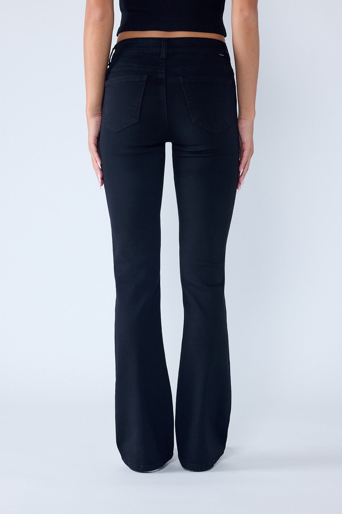 High Rise 5-Pocket Bootcut Jeans