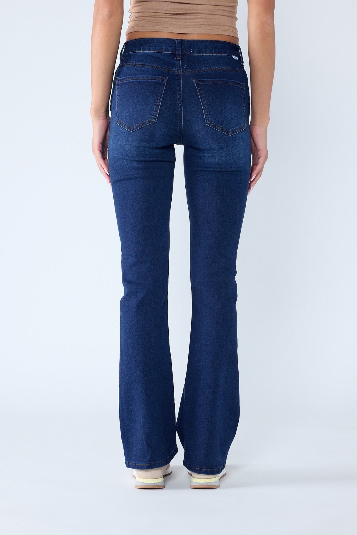 High Rise 5-Pocket Bootcut Jeans