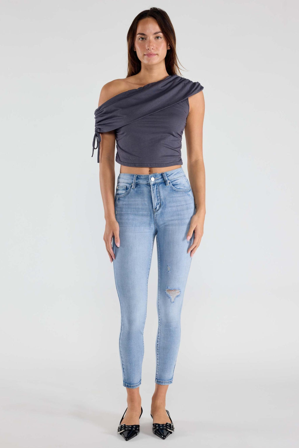 Destructed Skinny Jeans