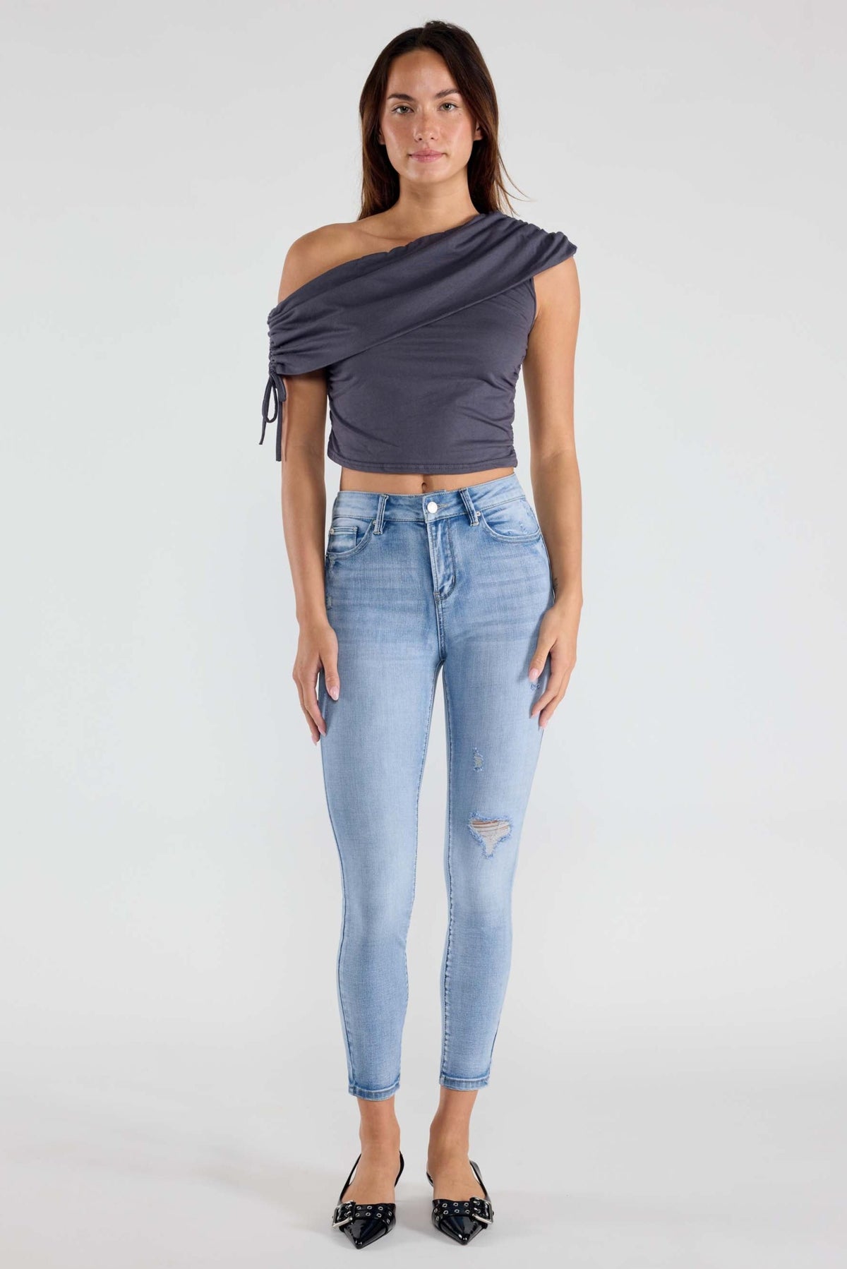 Destructed Skinny Jeans