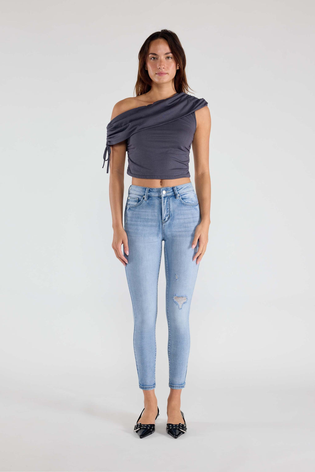 Destructed Skinny Jeans