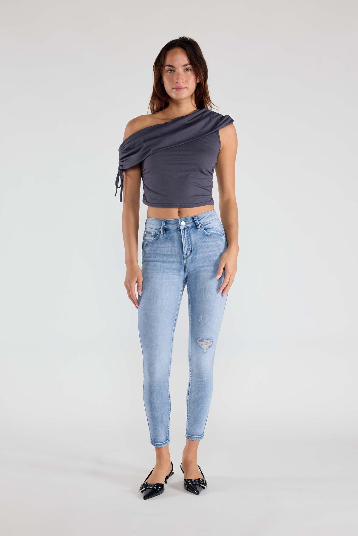 Destructed Skinny Jeans