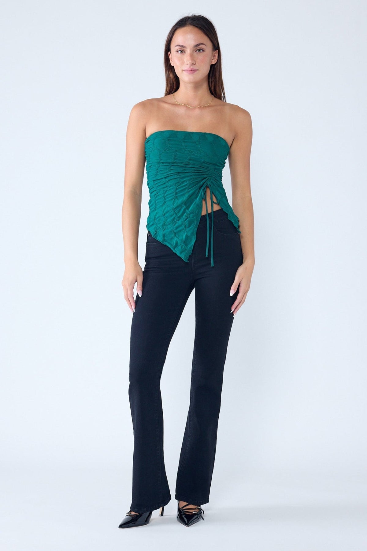 High Rise Classic Bootcut Jeans