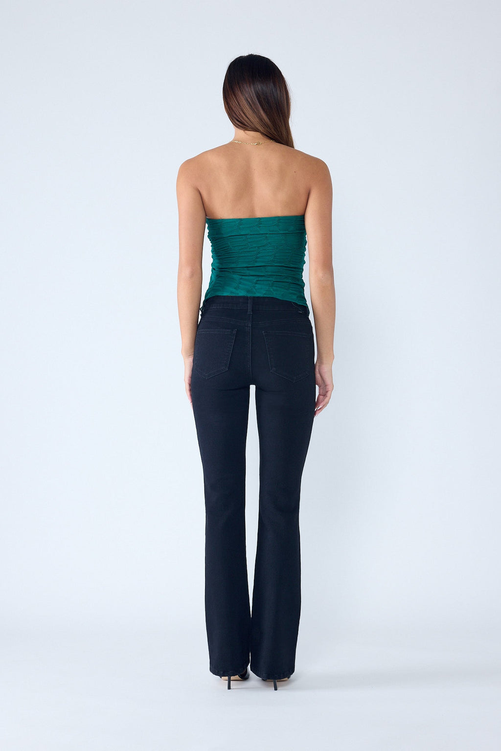 High Rise Classic Bootcut Jeans