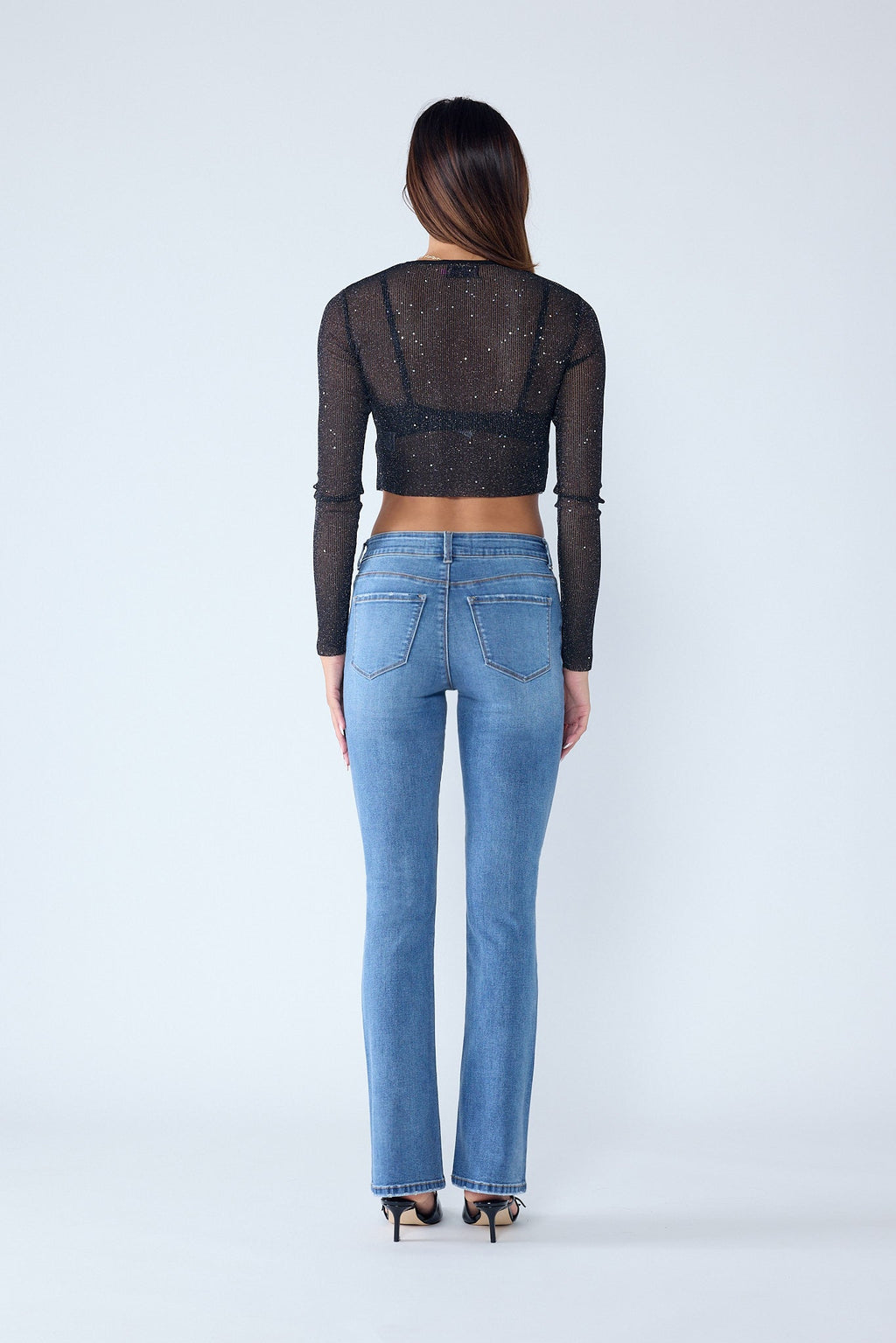 High Rise Classic Bootcut Jeans