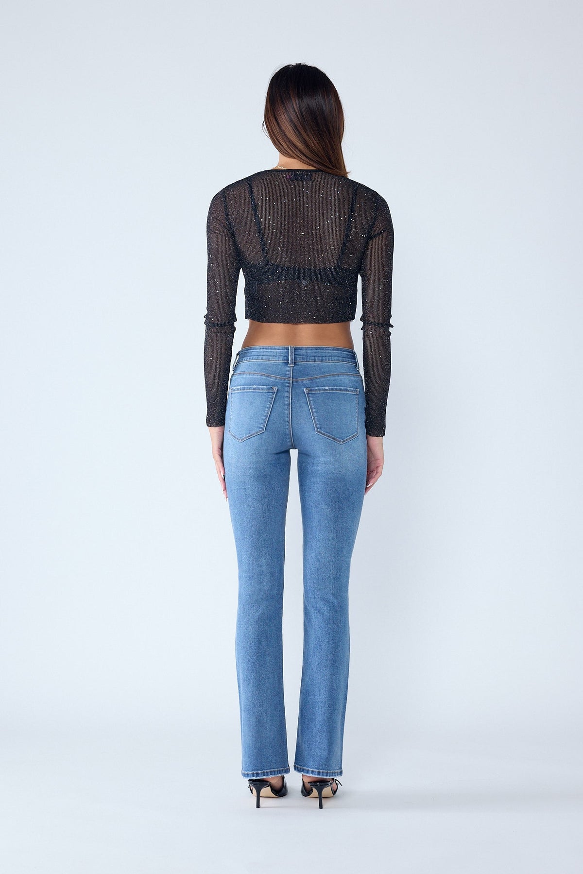 High Rise Classic Bootcut Jeans