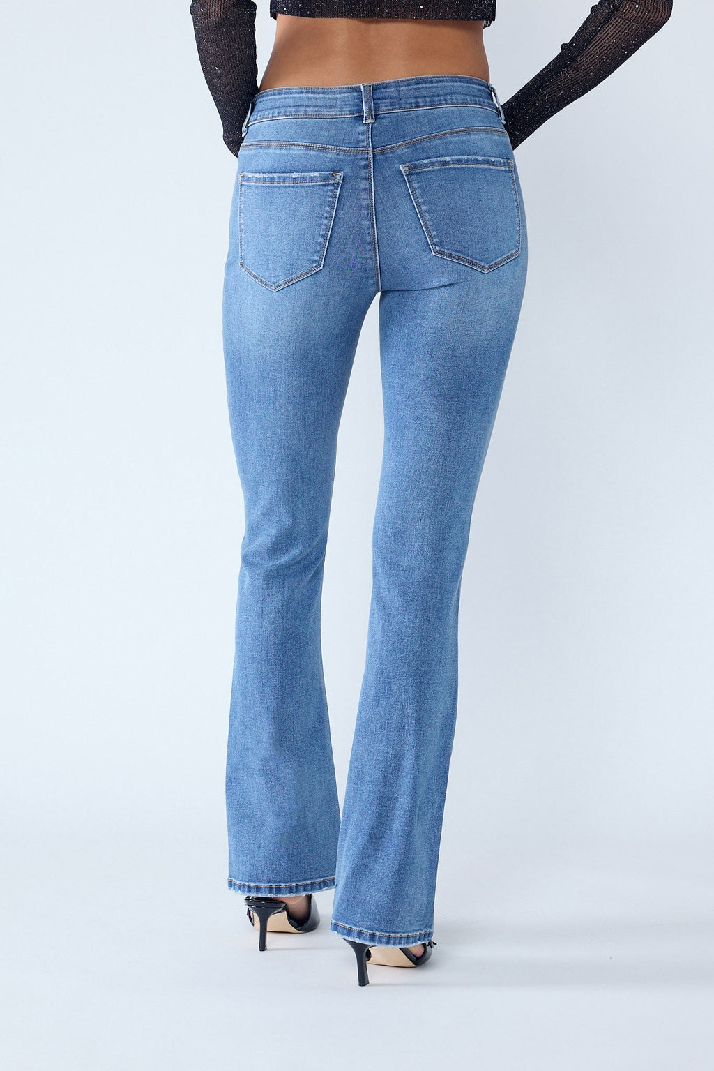 High Rise Classic Bootcut Jeans