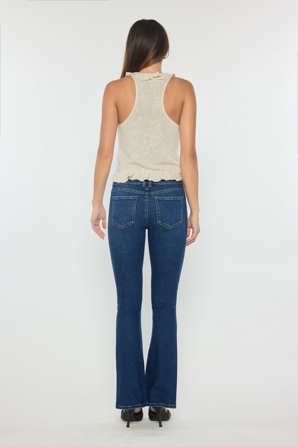 Mid Rise Bootcut Jeans