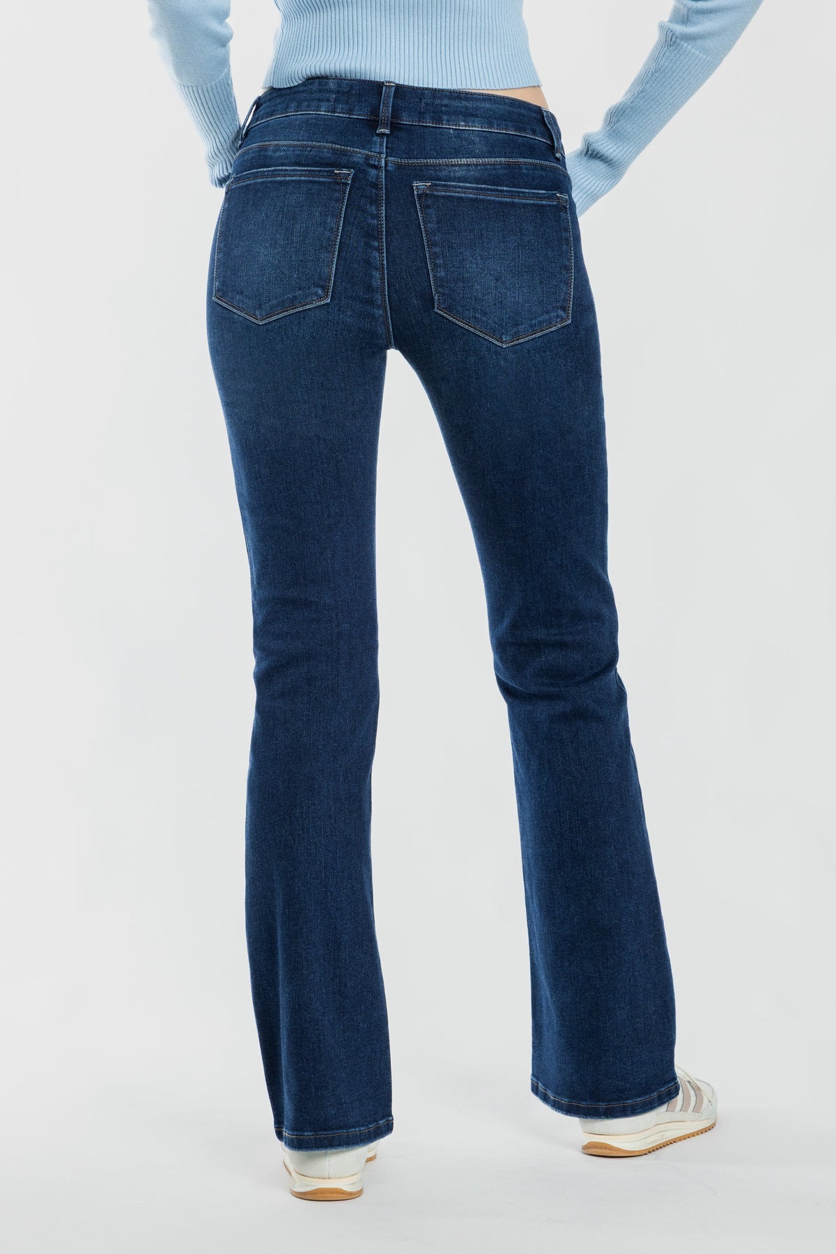 High Rise Bootcut Jeans