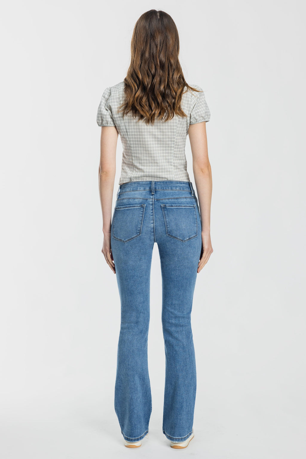 High Rise Bootcut Jeans
