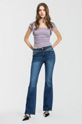High Rise Bootcut Jeans