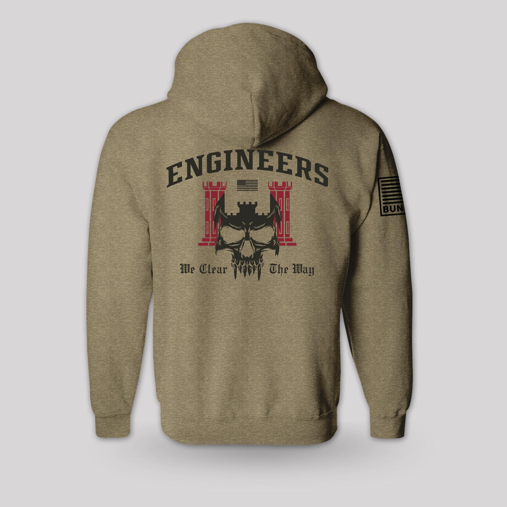 Engineers Hoodie - Army