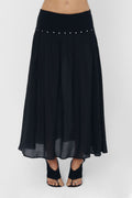 YUNA SKIRT IN BLACK